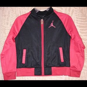 Jordan Black and Red Jacket 24M